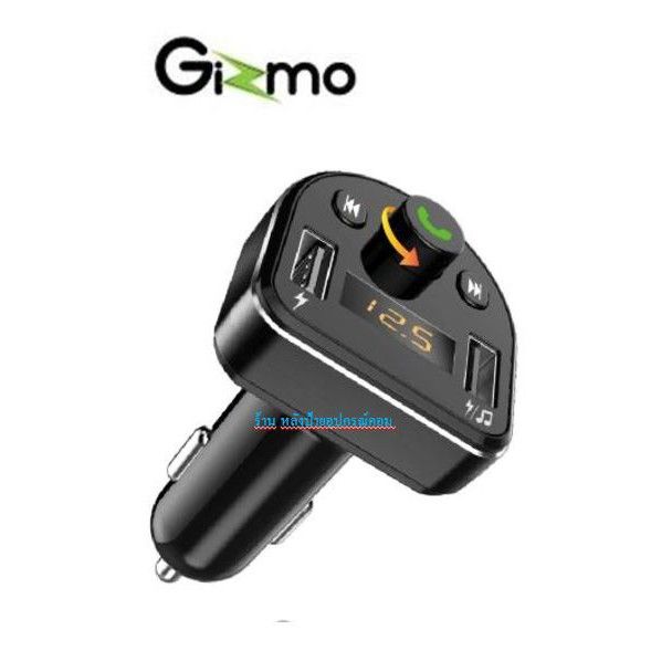 gizmo-car-bluetooth-charger-ของเเท้-อุปกรณ์รับสัณญาณบลูทูธในรถยนต์-รุ่น-gg-006-ราคาพิเศษ