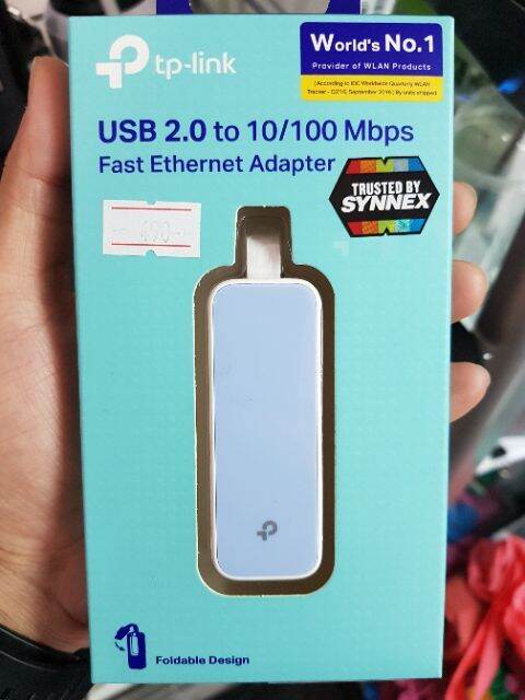 tp-link-usb-อแดปเตอร์-รุ่น-ue200-2-0-to-100mbps-ethernet-network