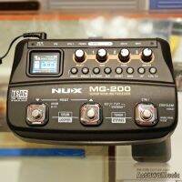 พร้อมส่ง ? Nux เอฟเฟ็คกีต้าร์ไฟฟ้า รุ่น MG-200 มัลติเอฟเฟ็ค NUX MG200 เอฟเฟ็ค Multi Effects