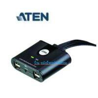 ATEN 4 Port USB2.0 Peripheral Sharing Switch 4 คอมพิวเตอร์ แชร์อุปกรณ์ USB ได้ 4-Port ประกัน 3 ปี รุ่น US424