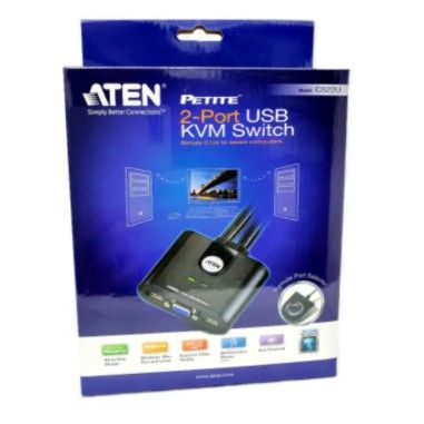 aten-kvm-ราคาพิเศษ-switch-aten-2-port-usb-kvm-cable-90cm-รุ่น-cs22u-ออกใบกำกับภาษีได้