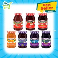 แยมผลไม้ สมัคเกอร์ส 340 กรัม Smuckers Fruit Preserves Jam 7 รสชาติ Strawberry Cherry Raspberry