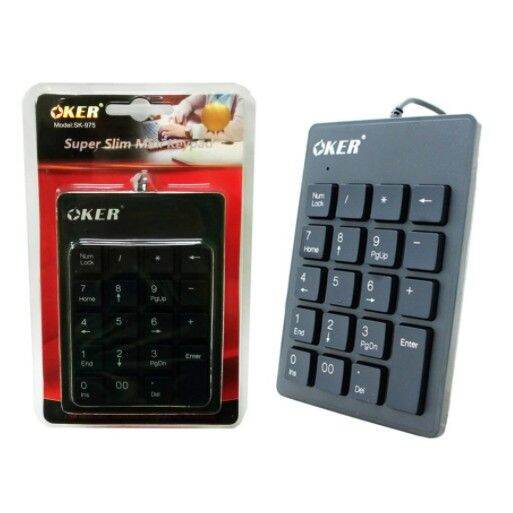 keyboard-oker-sk-975-คีย์บอร์ด-แป้นตัวเลข-numberic-mini-keypad-ราคาพิเศษ