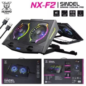 nubwo-สินค้าใหม่-ราคาพิเศษ-nx-f2-sindel-gaming-cooling-pad-rgb-backlight-งานดีสุดๆๆ