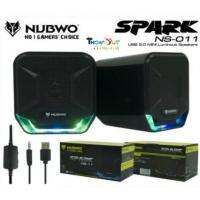 ลำโพง SpeakerNUBWO SPARK  NS-11 ใช้กับคอมพิวเตอร์,โน้ตบุ๊ค,Mp3,Mp4,Smartphone ns-011