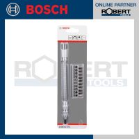 Bosch รุ่น 2608522376 ชุดข้อต่อดอกไขควง 11 ชิ้น (ข้อต่อแบบงอได้ 360 องศา เหล็ก 200 มม. ชุดดอกไขควง)