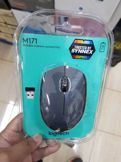 logitech-mouse-m171-wireless-สีเทา-grey-พร้อมส่ง