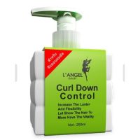 Langle curl down control แอลแองเจิล เคิร์ลดาว์นคอนโทรล ครีมจับลอนผมดัดแอลแองเจิล 260 ml