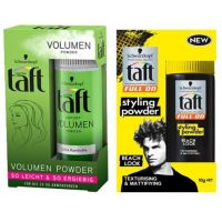 Schwarzkopf taft full on stying power , taft volume ทัฟท์ ฟูลออน สไตล์ลิ่ง พาวเดอร์ , ทัฟท์ วอลลุ่ม พาวเดอร์ 10 g ผงโรย แป้งโรยผม