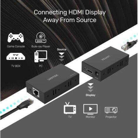 unitek-150m-hdmi-extender-v101a-converter