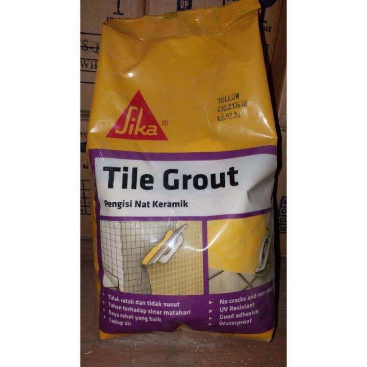SIKA Tile Grout Yellow ( Pengisi Nat Keramik / Granit ) Lazada Indonesia
