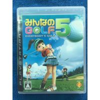 แผ่นเกมส์ PS3 Everybodys Golf 5 Japan [ภาษาญี่ปุ่น]