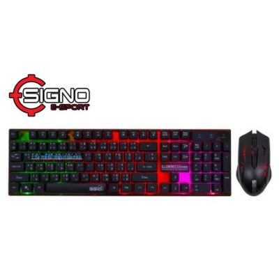 (เกมส์มิ่ง คีย์บอร์ด)Signo E-Sport KB-712 Illuminated Gaming Keyboard