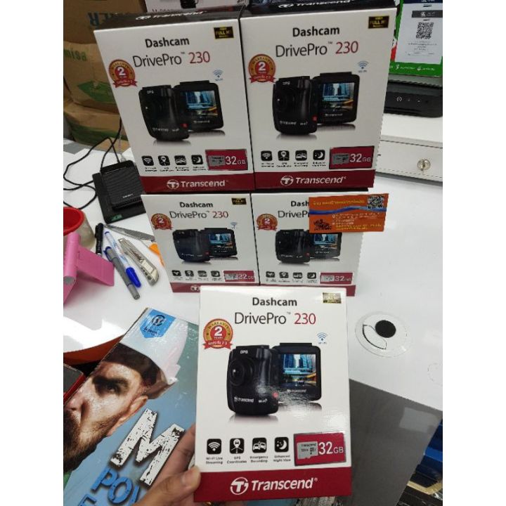 transcend-ราคาพิเศษ-drivepro-230-รุ่นใหม่micro-sd-32gb-กล้องติดรถยนต์-ประกันศูนย์-2-ปี