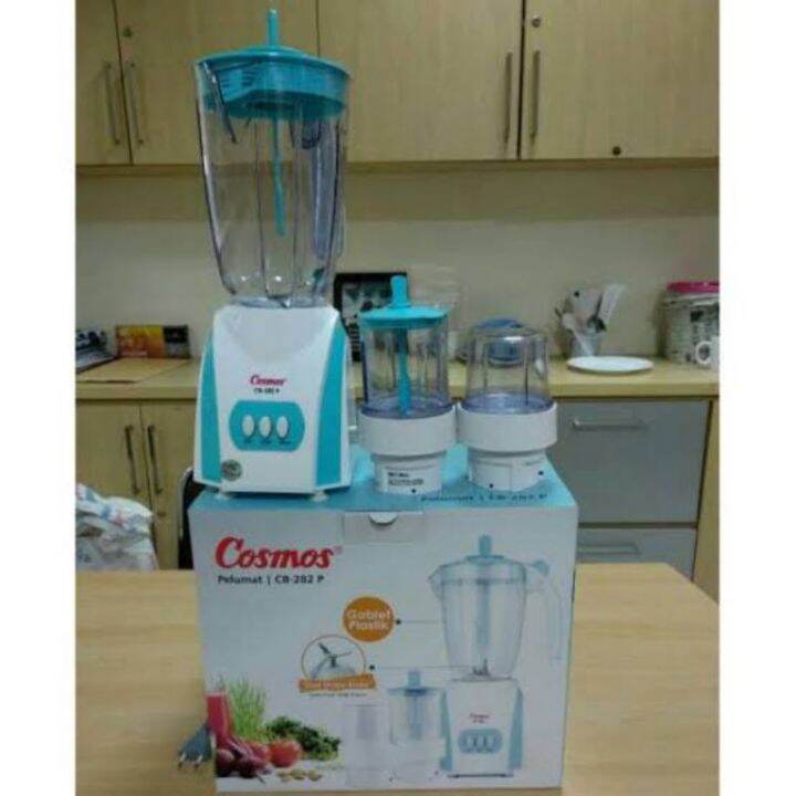 Blender 3 In 1 Cosmos CB 282 P / CB-282P Gelas / Wadah Plastik 2 Liter ...