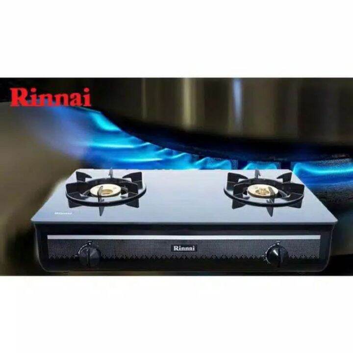 Rinnai RI 712GA(b) Kompor Kaca 2 Tungku | Lazada Indonesia