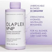 ?พร้อมส่ง?Olaplex No. 4P Blonde Enhancer Toning Shampoo ตัวใหม่เพิ่งออก แท้100%