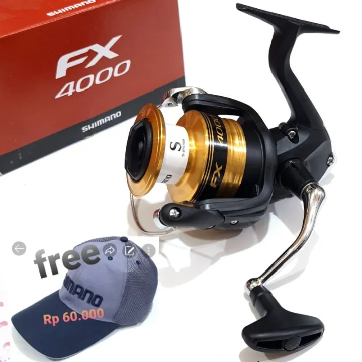 reel shimano fx 4000 fc (bonus topi) | Lazada Indonesia
