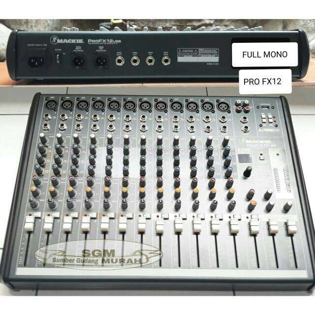 MIXER Mackie PRO FX12 V2 Lazada Indonesia