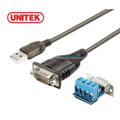 UNITEK​ Y-1081 ⚡️FLASH SALE⚡️ (ราคาพิเศษ) USB​ to Serial Converter​ Conversion of USB to RS​485  Y1081 Y-1081