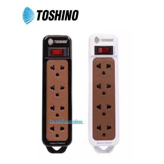 ปลั๊กไฟ-มอก-toshino-n1-375-2m-4-ช่อง-ยาว-2-3-เมตร-ป้องกันไฟกระชาก