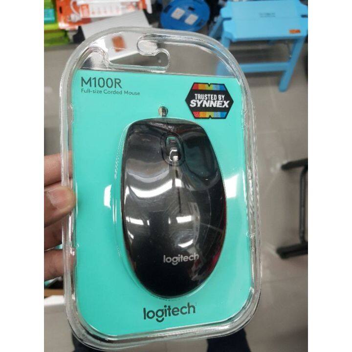 logitech-ราคาพิเศษ-m100r-logitech-mouse-เมาส์มีสาย-รับประกัน-3ปี