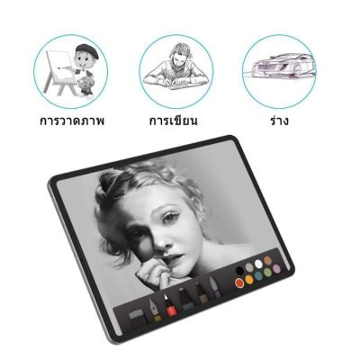 （P）ฟิล์มกันรอยกระดาษ PaperLike 10.2 , gen7 , ipad 2018 9.7 , pro 11.0 , Air 2019 , pro 10.5 , mini 5,gen8 ฟิล์มกระดาษ