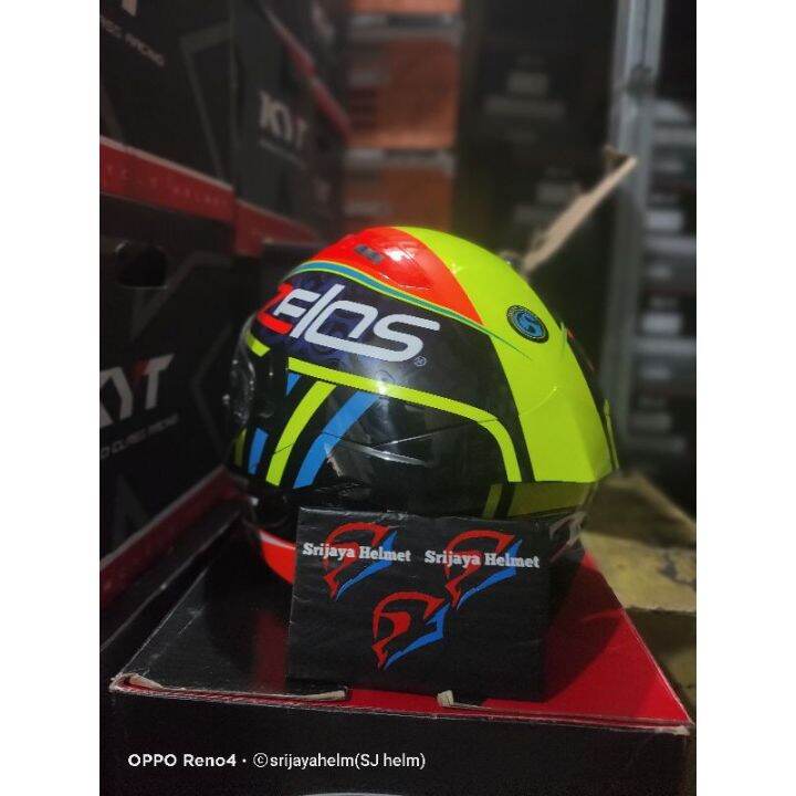 HELM KYT NFJ XAVIER SIMEON 2018 DOBEL VISOR ORIGINAL KYT ONGKIR 2KG