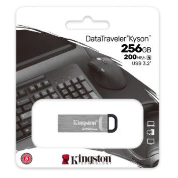 Kingston 256GB DataTraveler Kyson USB-A Flash Drive (DTKN/256GB)