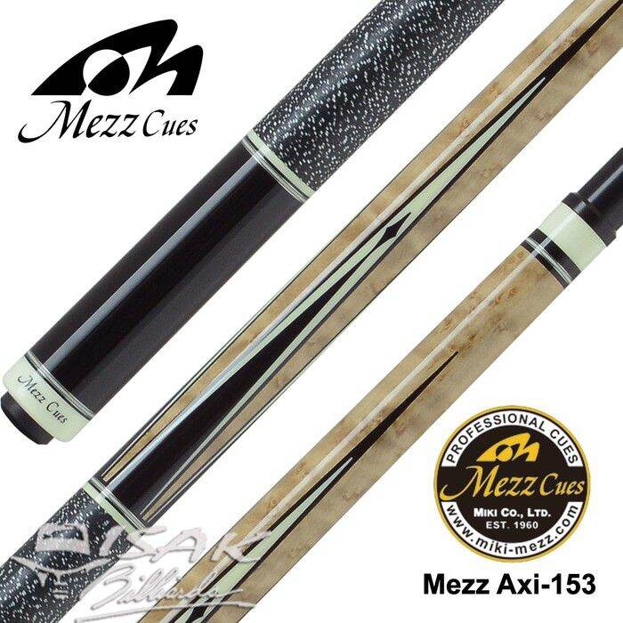 Mezz Axi-153 Cue - Wavy Joint WX 700 - Billiard Pool Stick Biliar