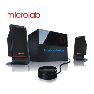 Microlab (ราคาพิเศษ) ลำโพง M-200BT (2.1) 40 WATT RMS with Bluetooth ลำโพงซัฟวูฟเฟอร์รุ่นใหม่ กำลังขับ 5