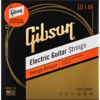 NEW 2021 ? สายกีต้าร์ไฟฟ้า Gibson สาย กิฟสัน Electric Guitar Strings Vintage Reissue ขนาด 10-46 เบอร์ 10 สายกีต้าร์ ไฟฟ้า