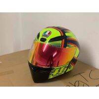 ชิวหน้าสีเรนโบว์แดง สำหรับ AGV K1 K3sv K5 งานเทียบ