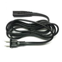 สาย Adapter Printer,Game,Ps2,DVD player Cable Power AC 2 รู หนา 1 mm ยาว 1.8M (สีดำ)