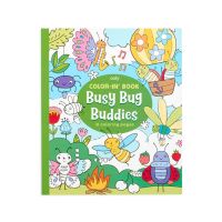 สมุดภาพระบายสีลาย Busy Bug Buddies แบรนด์ Ooly (Color-In Book) นำเข้าจากอเมริกา