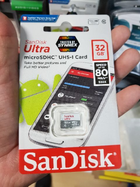 sandisk-ultra-micro-sd-card-16-128gb-class10-พร้อมส่ง