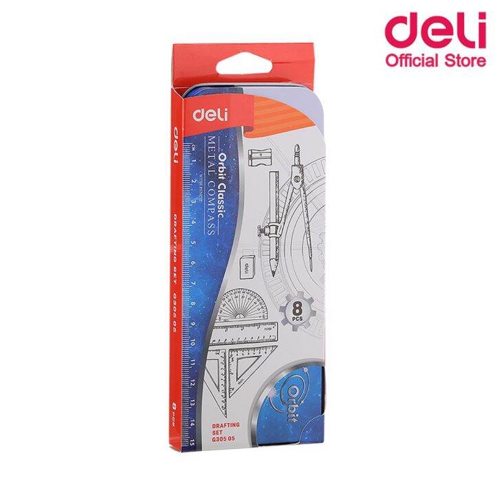ชุดเรขาคณิต-วงเวียนชุด-8-ชิ้น-deli