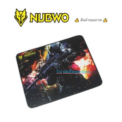 Nubwo NP--027 Mouse Pad Speed (กว้าง35cmXสูง28cmXหนา4มม)