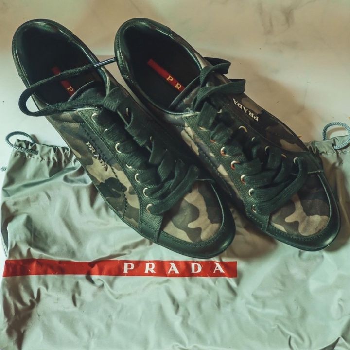 prada-รองเท้าผ้าใบ-พราด้า-ลายทหาร-black-army-green-military-print