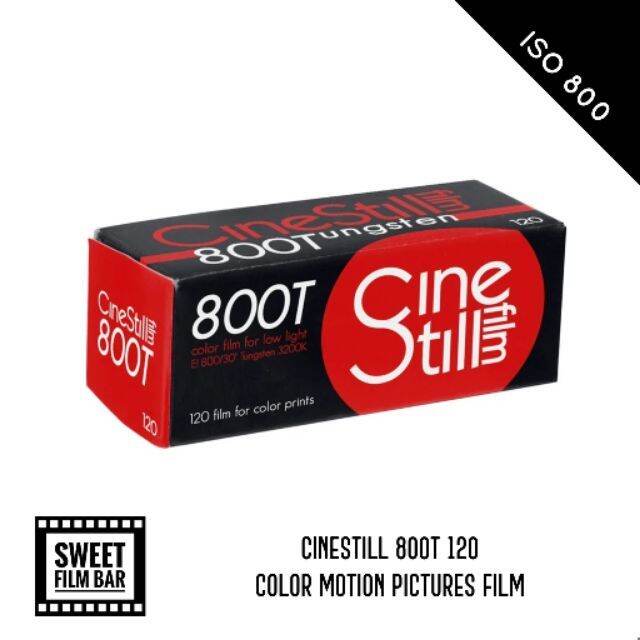 [120color] Cinestill 800T 120 Color Negative Film (exp 2023/07) ฟิล์ม