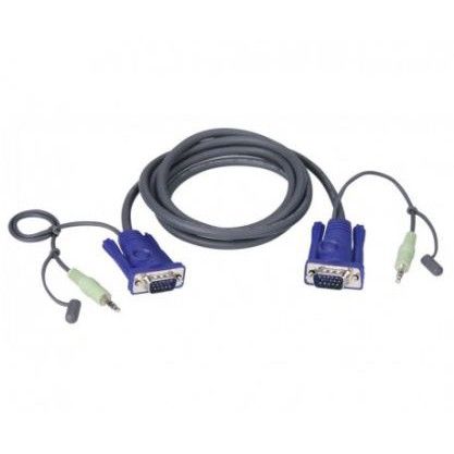 ATEN VGA CABLE WITH AUDIO 2 3 5 M