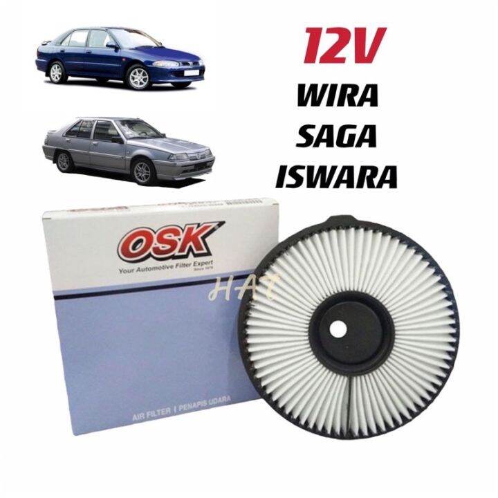 12V SAGA WIRA ISWARA AIR FILTER Lazada