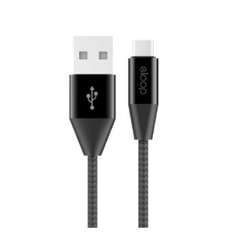 สายชาร์จ Eloop S33 USB Data Cable Type-C USB สำหรับ แอนดรอย สายยาว 1.2เมตร มี5สี