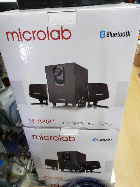 microlab-flash-sale-ราคาพิเศษ-ลำโพง-m-108bt-speaker-มีbluetoothในตัวสดวกใช้งาน