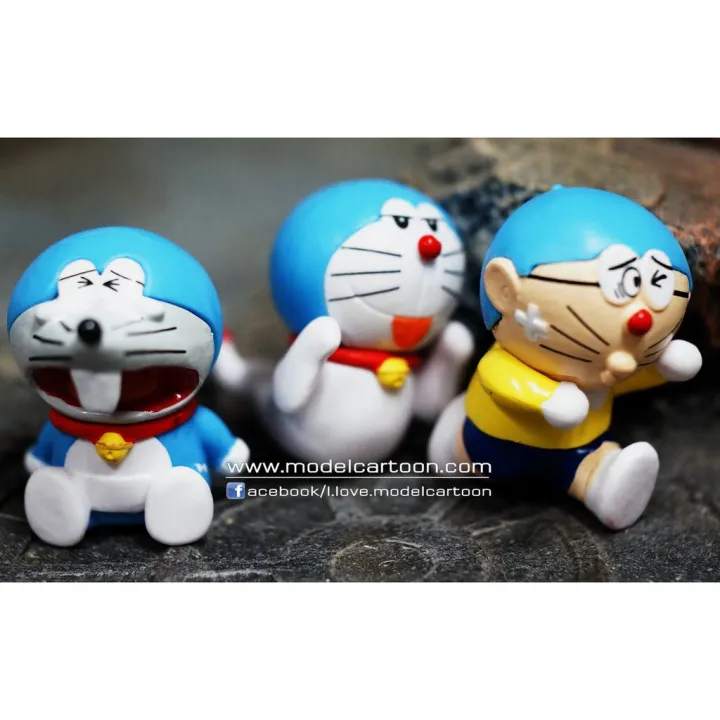 doraemon-โดเรม่อน-8-ตัว-ชุด-no-box-งานจีน