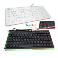 OKER คีย์บอร์ดโน้ตบุ๊ค USB Keyboard OKER OKER (Mini F6) (F9)สีขาว,สีดำ/NUBWO NK-35 MERCURY Portable Business Keyboard