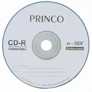 PRINCO -ของเเท้ CD-R (10/50/PACK) 700MB. 80MIN. No Box