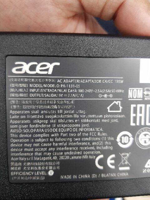 อแดปเตอร์-acer-19v-7-1a-หัว-5-5-1-7-mm-135w-พร้อมส่ง