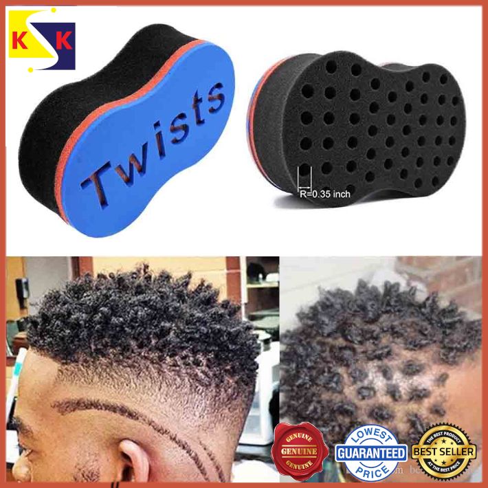 Twists Afro Hair Shark Curl Wave Sponge Brushes Foam | Lazada