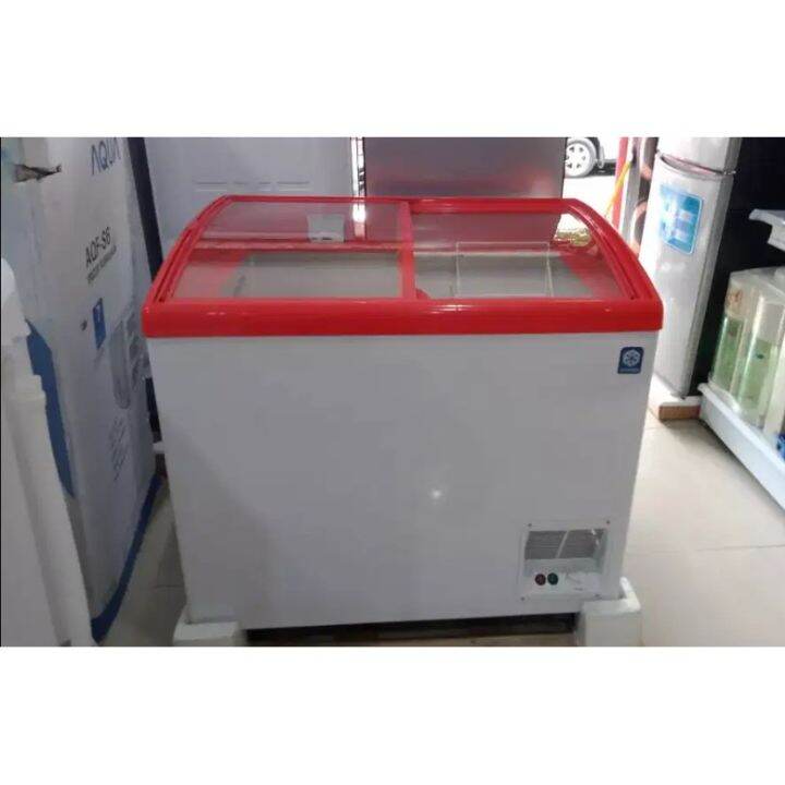 freezer sliding 200 liter